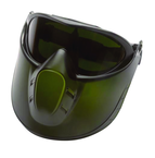 Capstone Shield - Shade 5 IR Lens - Green Frame - Goggle - Top Tool & Supply