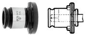 Positive Tap Adaptor -1" NPT - Adaptor Size 3 - Top Tool & Supply