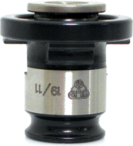 Rigid/Positive Tap Adaptor -- #29512; 3/8" NPT Tap Size; #2 Adaptor Size - Top Tool & Supply