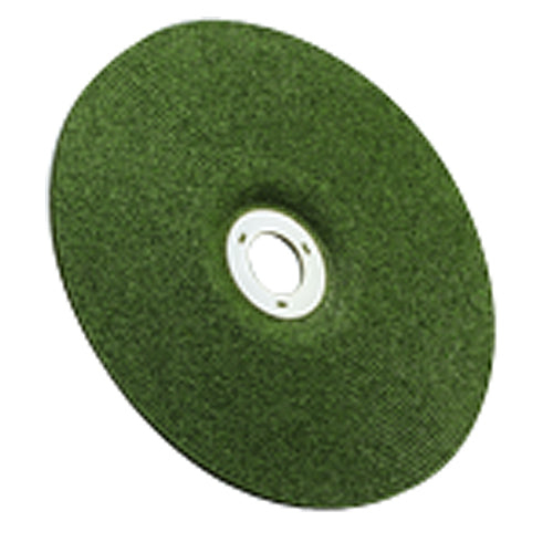 ‎3M Green Corps Cutting/Grinding Wheel T27 7″ × 1/8″ × 5/8-11 Internal 36 Grit - Top Tool & Supply