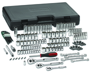 141PC 1/4" 3/8" AND 1/2" DR 6 AND - Top Tool & Supply