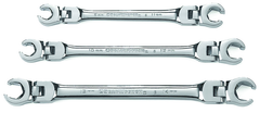 3PC FLEX FLARE NUT WRENCH ST METRIC - Top Tool & Supply