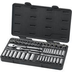 68PC 1/4" AND 3/8" DR 6 AND 12PT - Top Tool & Supply