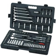 118PC 1/4" 3/8" AND 1/2" DR 6 AND - Top Tool & Supply
