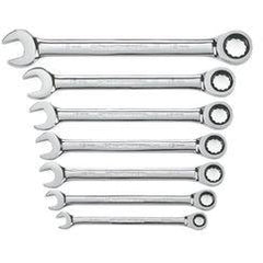 7PC COMBINATION RATCHETING WRENCH - Top Tool & Supply