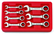 7PC STUBBY COMBINATION RATCHETING - Top Tool & Supply