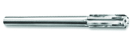 .4996 Dia- HSS - Straight Shank Straight Flute Carbide Tipped Chucking Reamer - Top Tool & Supply