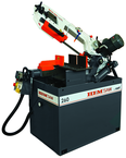 Semi-Automatic Bandsaw - 260BSA; 10.x x 5.9" Capacity; 1.4HP 220V 3PH - Top Tool & Supply