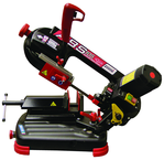 Semi-Automatic Bandsaw - #ABS105; 3.9 x 3.3 "Capacity; 2 Speed 115V 1PH - Top Tool & Supply