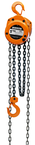 Portable Chain Hoist - #CF00510 1000 lb Rated Capacity; 10' Lift - Top Tool & Supply