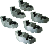 Set of 6 Hard Master Jaw - #7-885-620 For 20" Chucks - Top Tool & Supply