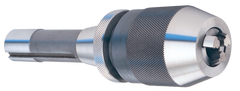 1/32 - 1/2'' Capacity - 4 MT Shank - Keyless Drill Chuck with Integral Shank - Top Tool & Supply