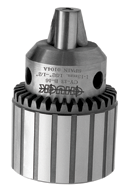 .0312 - .375" Capacity - 1/2-20 Mount - Plain Bearing Drill Chuck w/Key - Top Tool & Supply