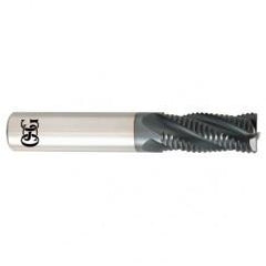 5/8" Dia. - 3-1/2" OAL - TiALN CBD - Square End Roughing End Mill - 4 FL - Top Tool & Supply