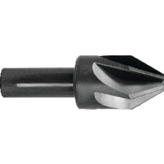 ‎1/4″ Size-1/4″SH Dia, 120° 6 Flute CNC Countersink - Top Tool & Supply