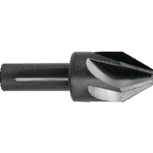 ‎3/8″ Size-1/4″SH Dia, 60° 6 Flute CNC Countersink - Top Tool & Supply