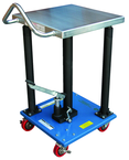 Hydraulic Lift Table - 20 x 36'' 1,000 lb Capacity; 36 to 54" Service Range - Top Tool & Supply