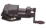 Swivel Base Milling Machine Vise - 5-7/8" Jaw Width - Top Tool & Supply