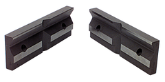 1-Pair Matching V-Groove Jaw Plates; For: 8" Speed Vise - Top Tool & Supply