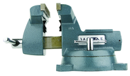 748A, 740 Series Mechanics Vise - Swivel Base, 8" Jaw Width, 8-1/4" Jaw Opening, 4-3/4" Throat Depth - Top Tool & Supply