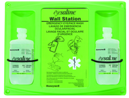 Double Eye Wash Station; 2- 16 oz Bottles; HAZ58 - Top Tool & Supply