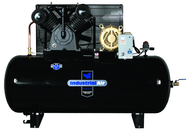 120 Gal. Two Stage Air Compressor, Horizontal, 175 PSI - Top Tool & Supply