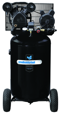 20 Gal. Single Stage Air Compressor, Vertical, Portable, 155 PSI - Top Tool & Supply