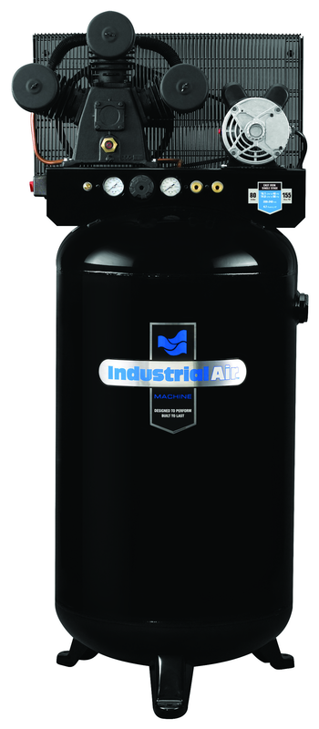 80 Gal. Single Stage Air Compressor, Stationary - Top Tool & Supply