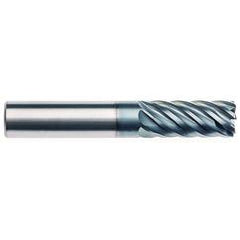 6mm x 6mm x 18mm x 63mm x 7 Flute  0,5mmR 3xD Pow-R-Path Mill AlCRNX Coated-Series IPT7-CR - Top Tool & Supply