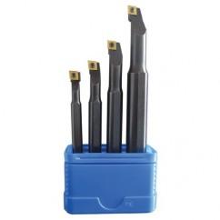 Set of 4 Boring Bars - Includes 1 of Each: S05HSCLCR2, S06JSCLCR2, S08KSCLCR2, S10MSCLCR2 - Top Tool & Supply