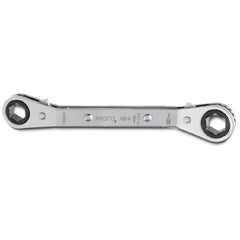 ‎Proto Offset Double Box Reversible Ratcheting Wrench 3/8″ × 7/16″ - 6 Point - Top Tool & Supply