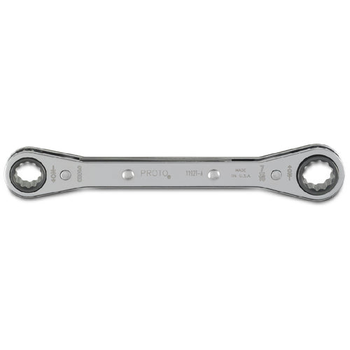 ‎Proto Double Box Ratcheting Wrench 3/8″ × 7/16″ - 12 Point - Top Tool & Supply