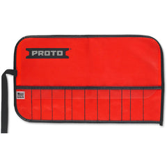 Proto Red Canvas 12-Pocket Tool Roll - Top Tool & Supply