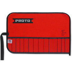 Proto Red Canvas 13-Pocket Tool Roll - Top Tool & Supply