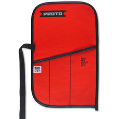 Proto Red Canvas 3-Pocket Tool Roll - Top Tool & Supply