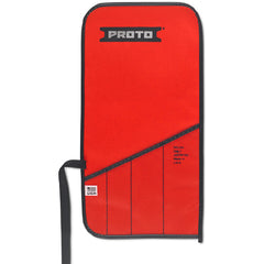 Proto Red Canvas 4-Pocket Tool Roll - Top Tool & Supply