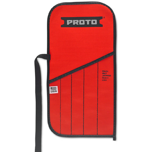 Proto Red Canvas 5-Pocket Tool Roll - Top Tool & Supply