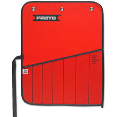 Proto Red Canvas 7-Pocket Tool Roll - Top Tool & Supply