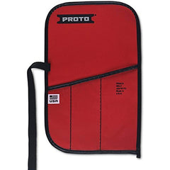 Proto Red Canvas 3-Pocket Tool Roll - Top Tool & Supply