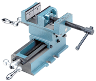 Cross Slide Vise - 6" Jaw Width - Top Tool & Supply