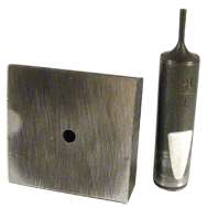 Punch & Die Set for Bench Punch - 1/8" Square - Top Tool & Supply