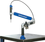 Vertical Pneumatic Tapping Arm - 0 - 3/8" Tapping Range - Top Tool & Supply