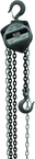 S90-100-20, 1-Ton Hand Chain Hoist with 20' Lift - Top Tool & Supply