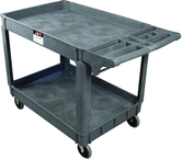 Service Cart - 31-1/8 x 17-1/8'' 2 Shelves 550 lb Capacity - Top Tool & Supply
