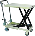SLT-660F, Scissor Lift Table With Folding Handle - Top Tool & Supply
