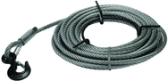 WR-75A WIRE ROPE 5/16X66' WITH HOOK - Top Tool & Supply