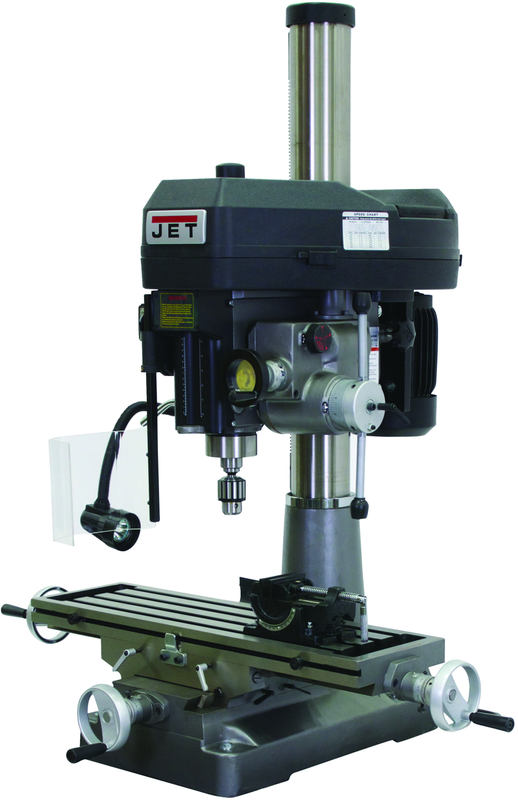 JMD-18PFN Mill/Drill With Power Downfeed 115/230V 1PH - Top Tool & Supply