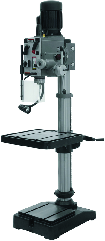 Geared Head Floor Model Drill Press With Power Feed - Model Number 354026--20'' Swing; 2HP; 3PH; 230V Motor - Top Tool & Supply