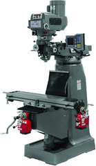 JTM-4VS Mill With 3-Axis ACU-RITE VUE DRO (Knee) With X-Axis Powerfeed - Top Tool & Supply