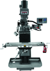 JTM-949EVS Mill With 3-Axis Acu-Rite 200S DRO (Knee) With X-Axis Powerfeed and Air Powered Draw Bar - Top Tool & Supply